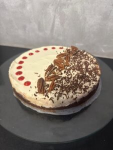 KETO Brownie-vaniljajuustis